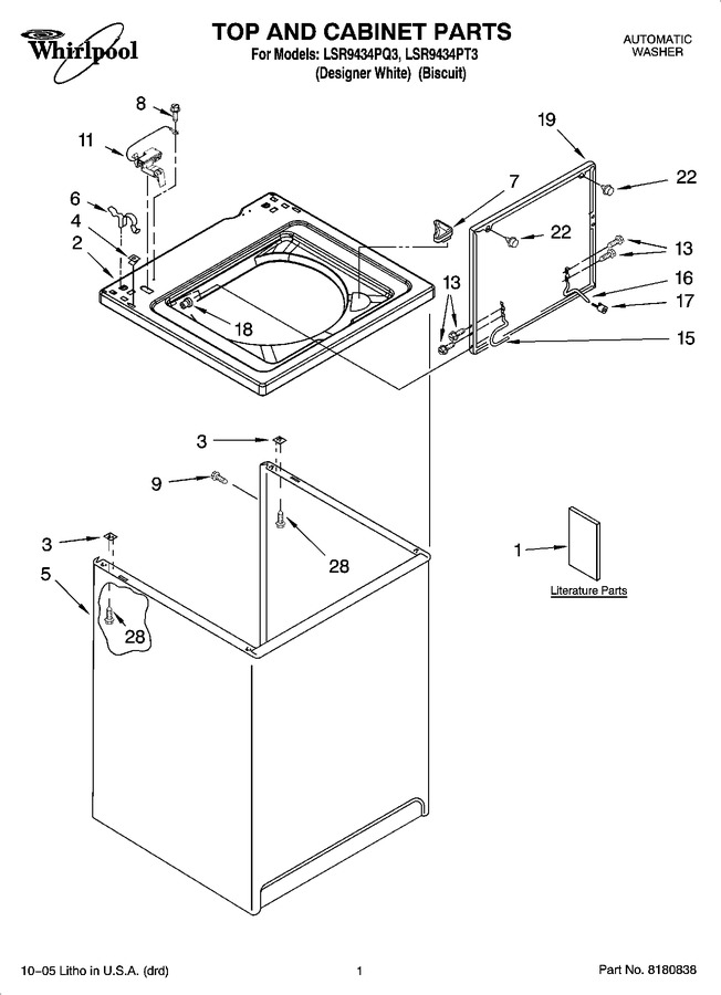 Diagram for LSR9434PQ3