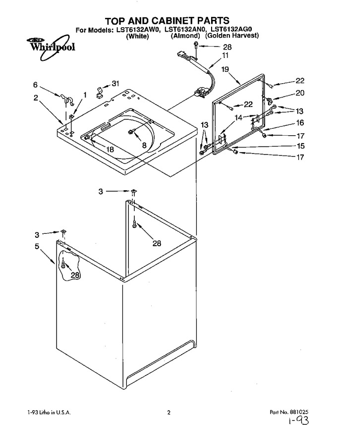 Diagram for LST6132AG0