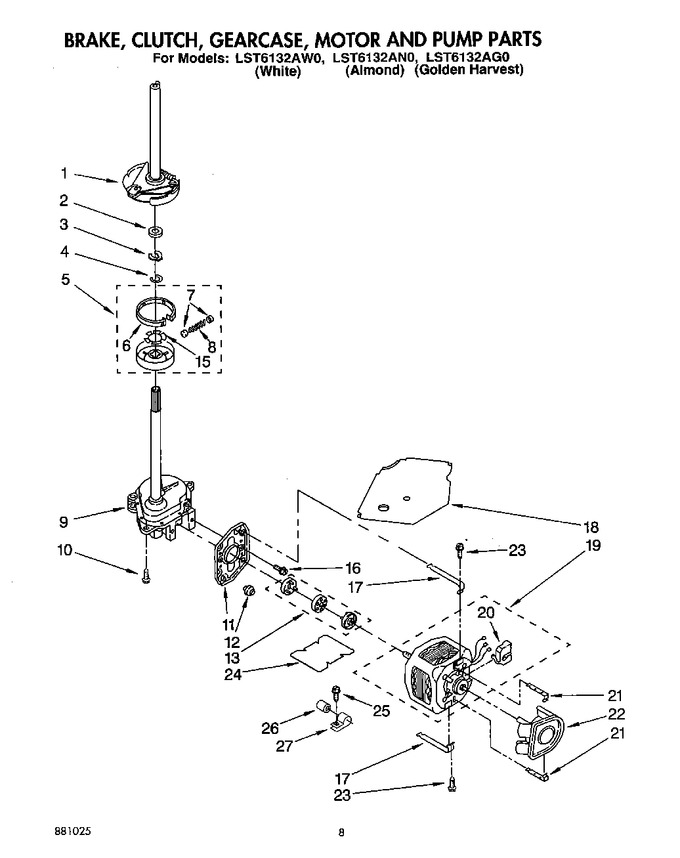 Diagram for LST6132AW0