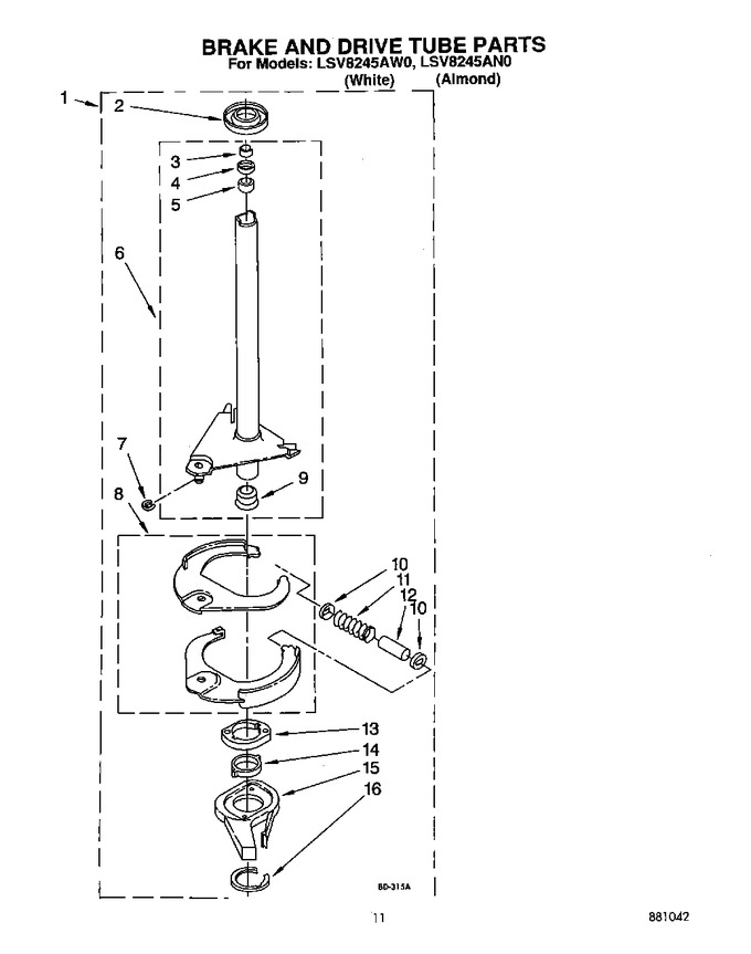 Diagram for LSV8245AW0