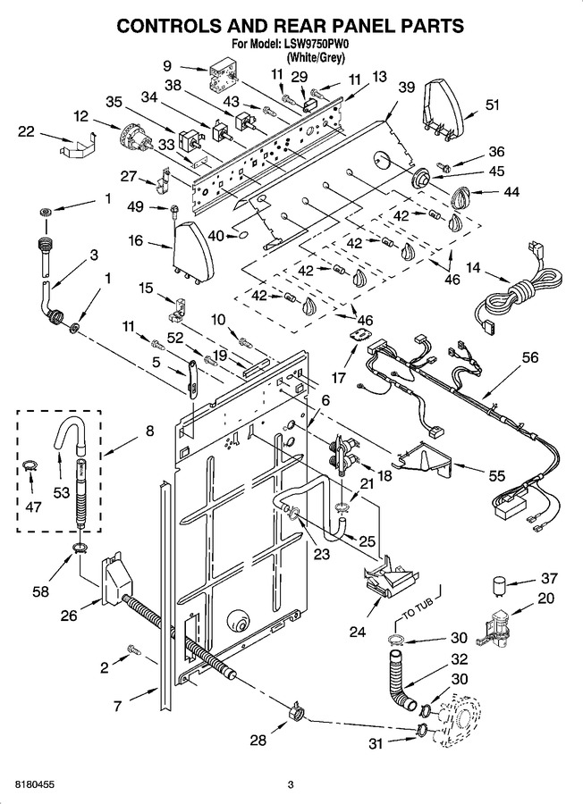 Diagram for LSW9750PW0