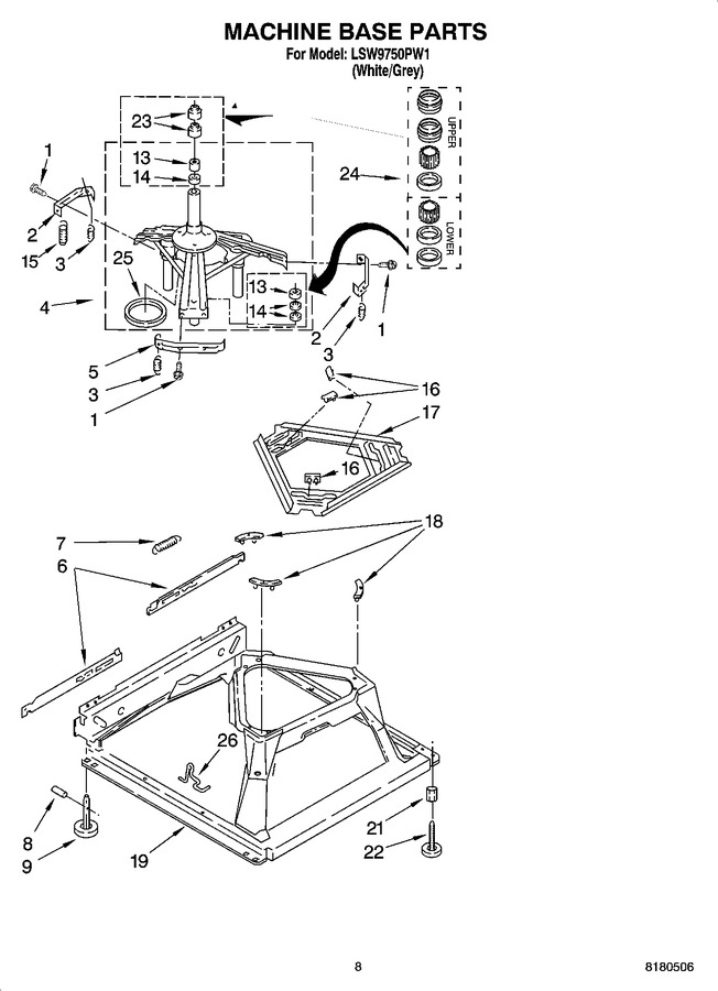Diagram for LSW9750PW1