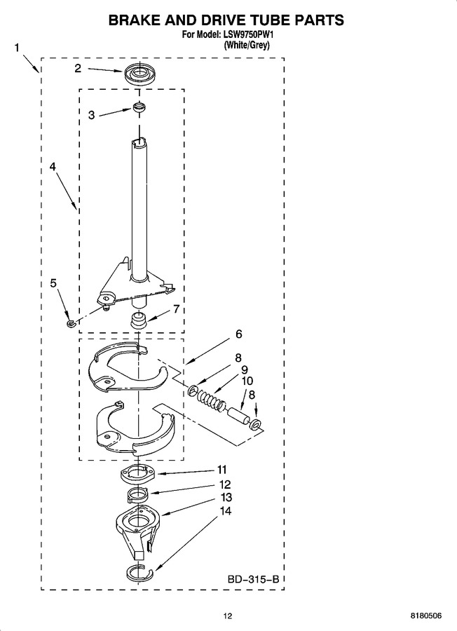 Diagram for LSW9750PW1