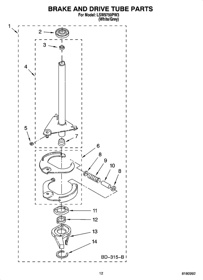 Diagram for LSW9750PW3