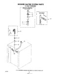 Diagram for 15 - Washer Water System