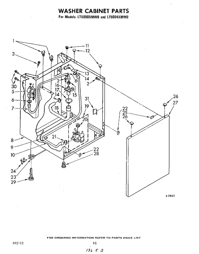 Diagram for LT5004XMW0