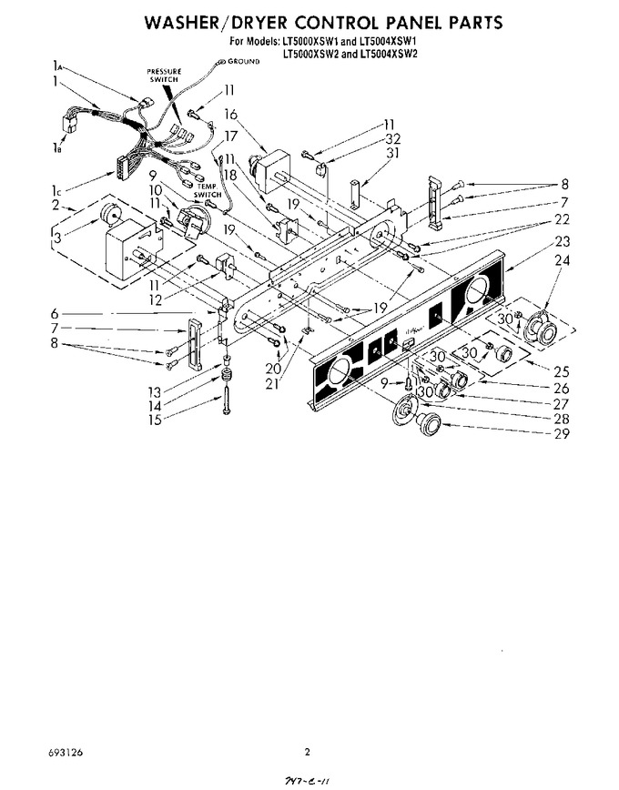 Diagram for LT5000XSW1