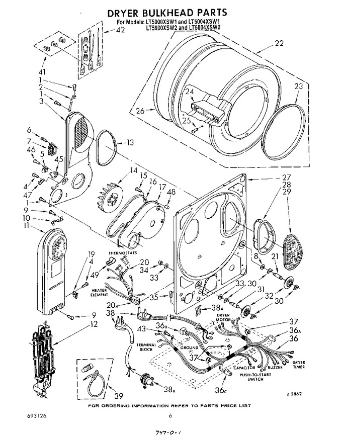 Diagram for LT5000XSW1