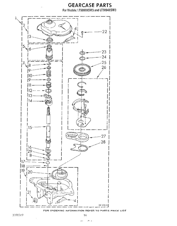 Diagram for LT5004XSW3