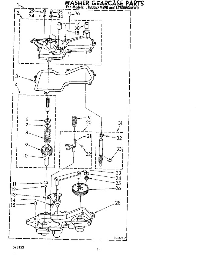 Diagram for LT5009XMW0