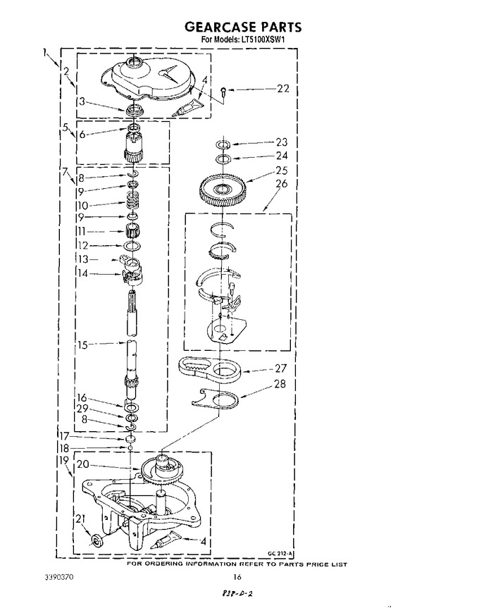Diagram for LT5100XSW1