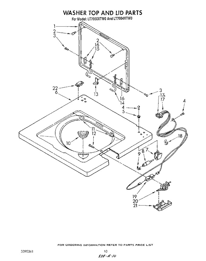 Diagram for LT7004XTM0