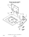 Diagram for 07 - Washer Top And Lid