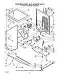 Diagram for 04 - Dryer Cabinet And Motor