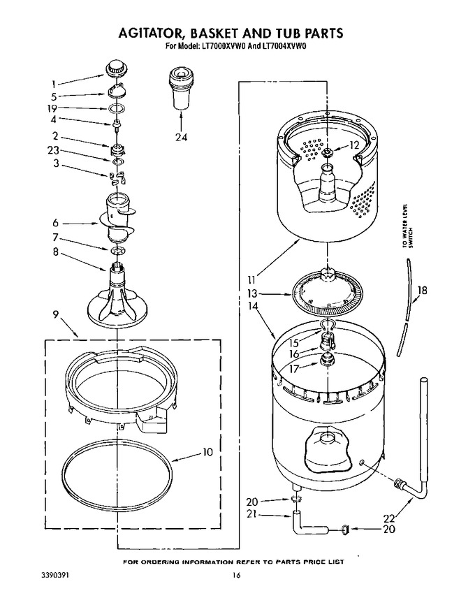 Diagram for LT7000XVN0