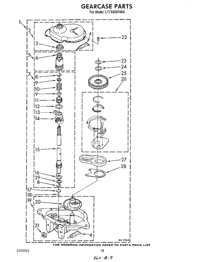 Diagram for LT7100XVN0