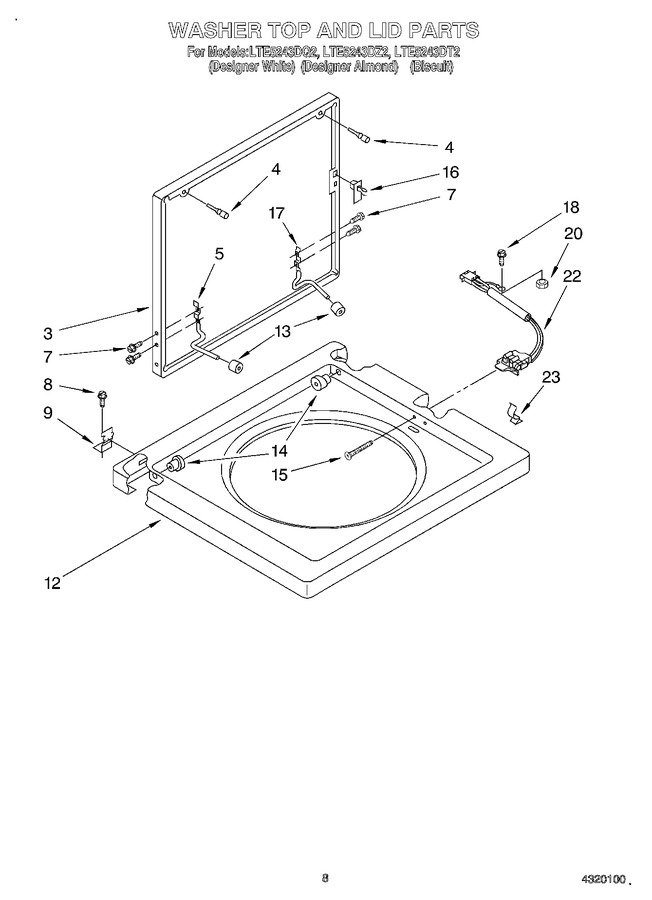 Diagram for LTE5243DT2