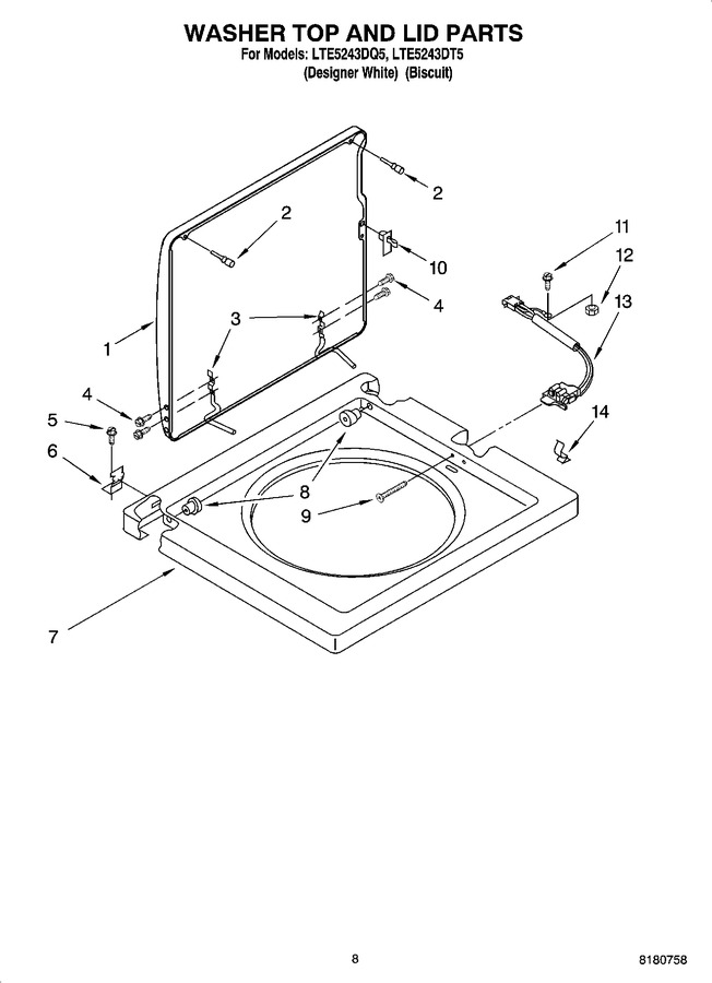 Diagram for LTE5243DT5