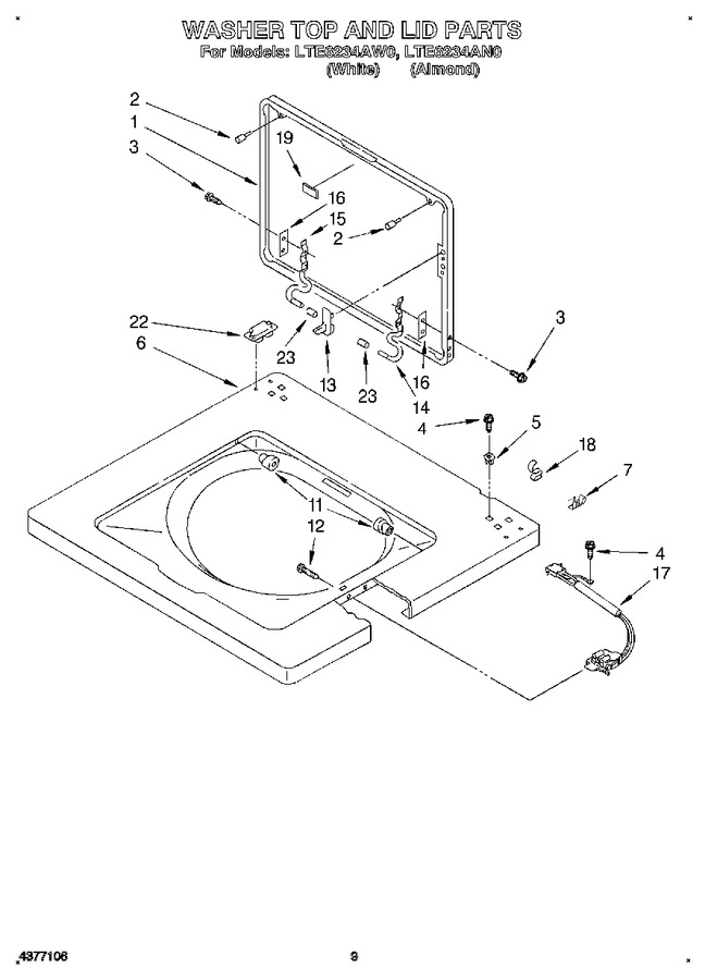 Diagram for LTE6234AW0