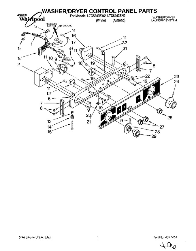 Diagram for LTG5243BW2