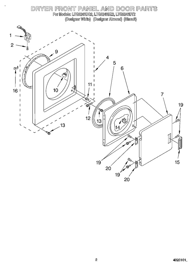 Diagram for LTG5243DT2