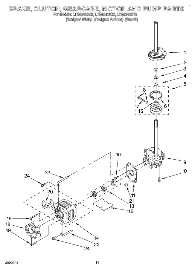 Diagram for LTG5243DT2