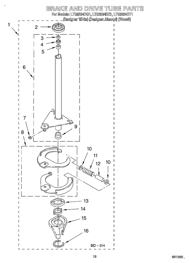 Diagram for LTG6234DT1