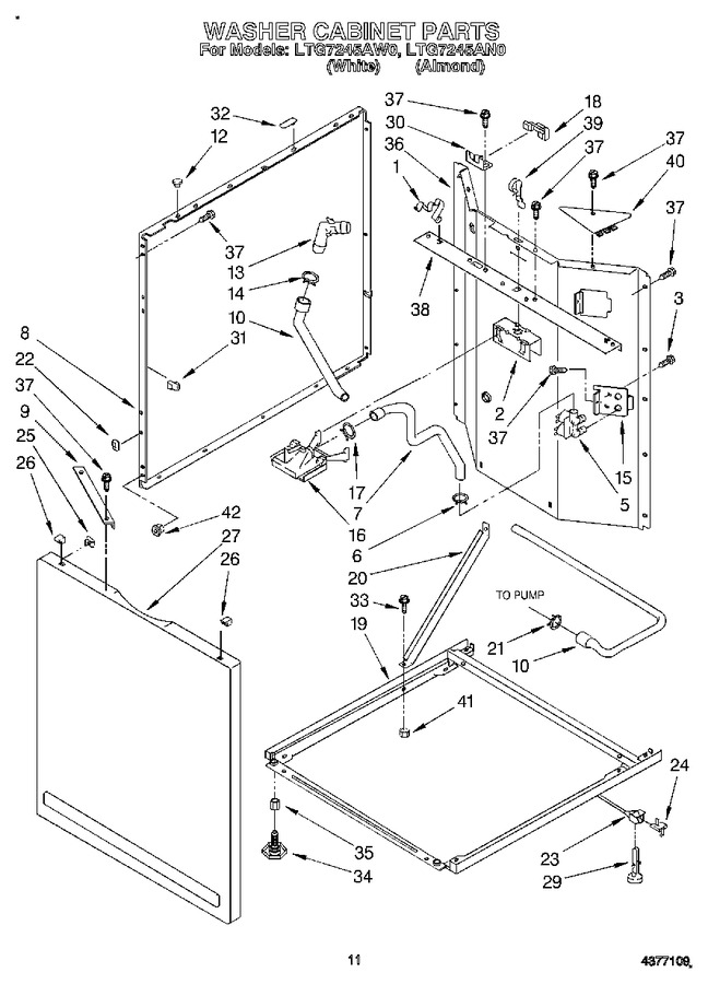 Diagram for LTG7245AN0
