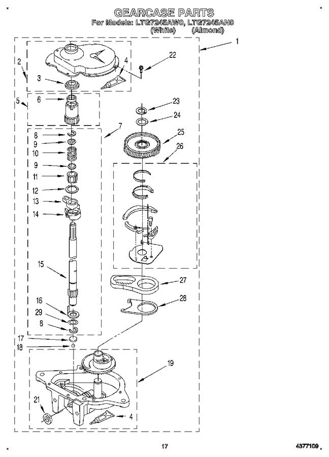 Diagram for LTG7245AN0