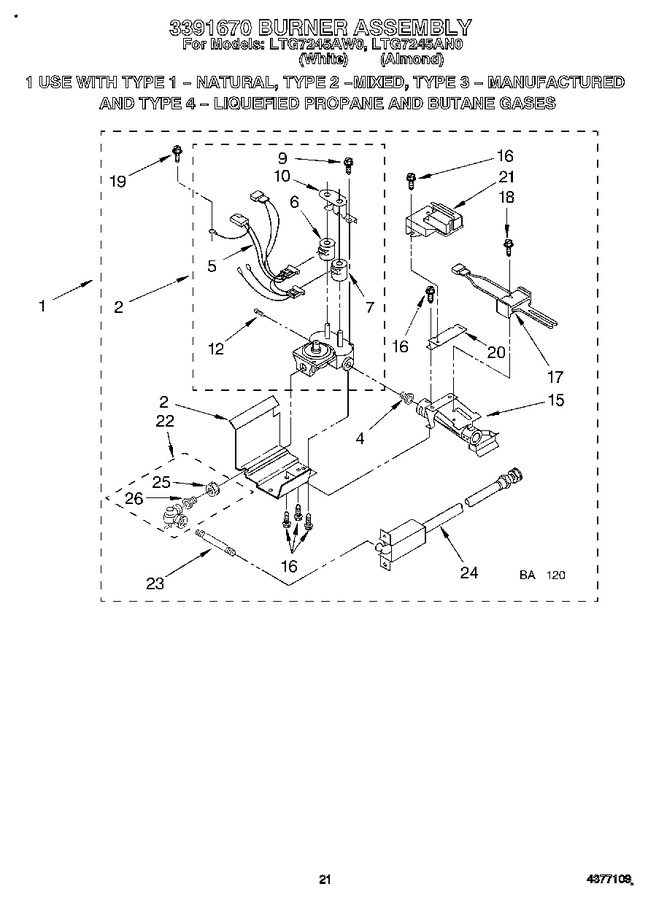 Diagram for LTG7245AN0