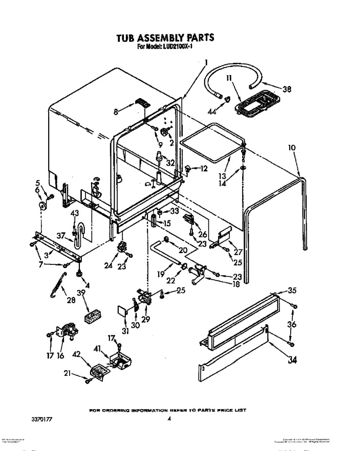 Diagram for LUD2100X1