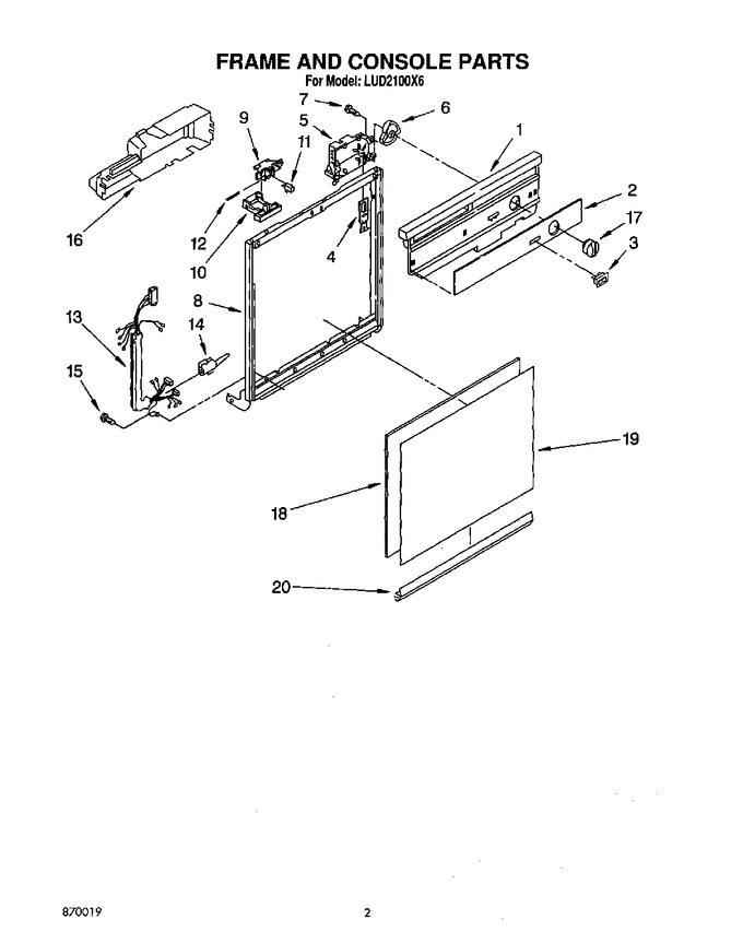 Diagram for LUD2100X6