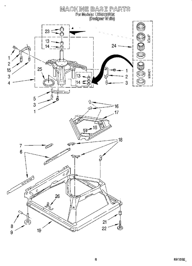Diagram for LXR6232EQ0