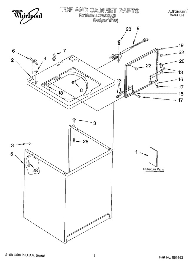 Diagram for LXR6432JQ0