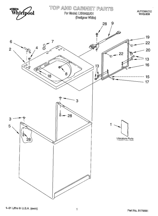 Diagram for LXR6432JQ1