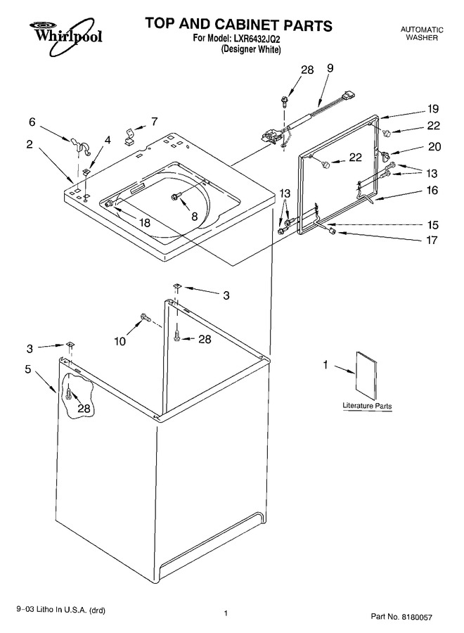 Diagram for LXR6432JQ2
