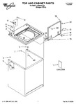 Diagram for 01 - Top And Cabinet Parts