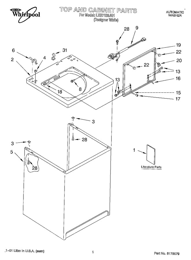 Diagram for LXR7133JQ1