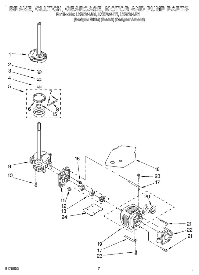Diagram for LXR7244JZ1