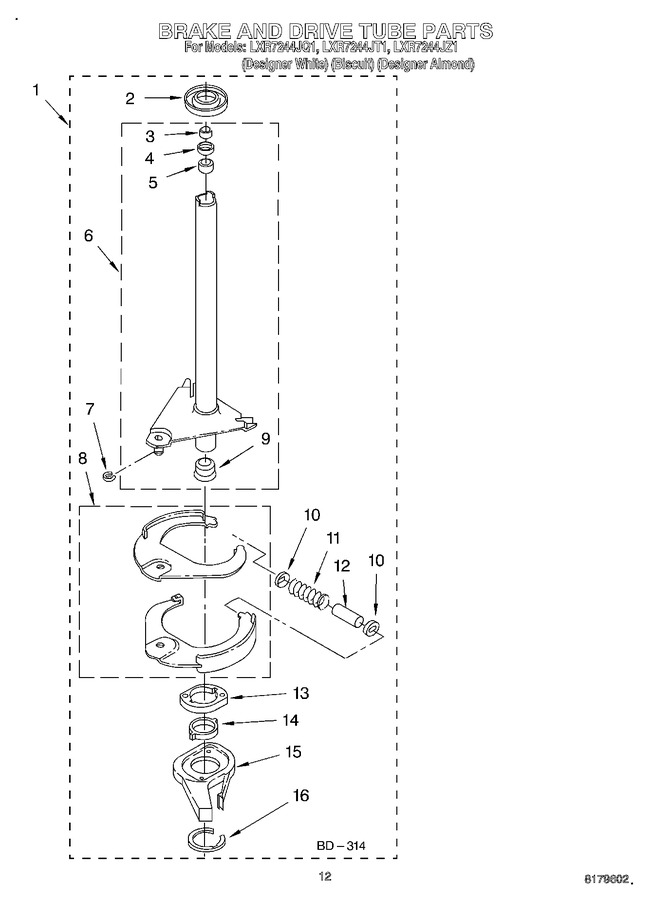 Diagram for LXR7244JZ1