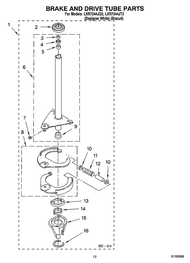 Diagram for LXR7244JT2