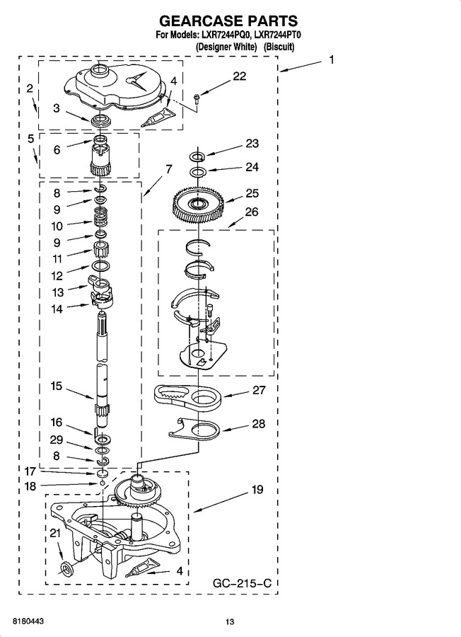 Diagram for LXR7244PT0