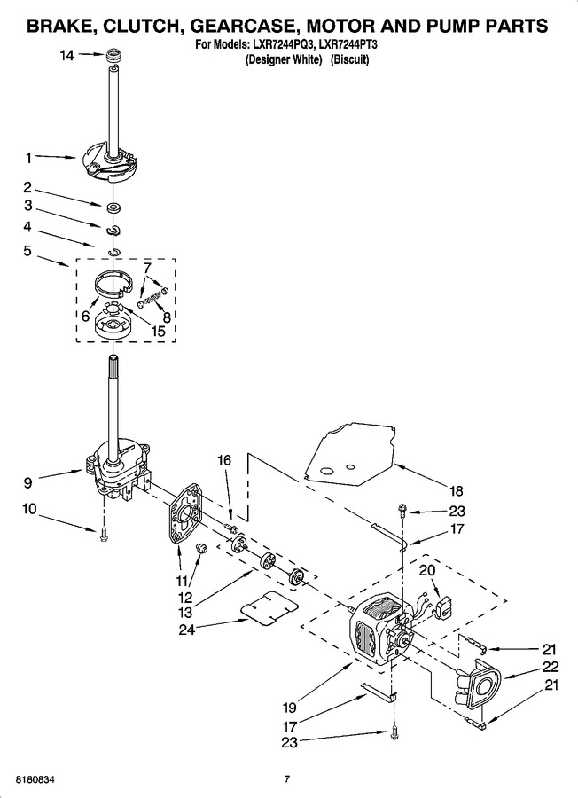 Diagram for LXR7244PT3