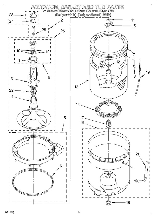 Diagram for LXR9245EZ1
