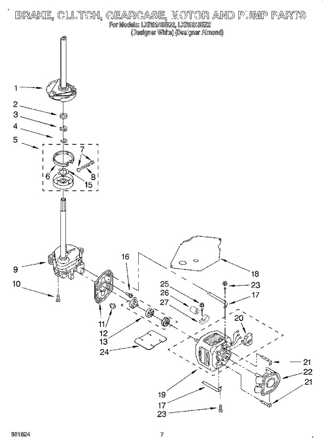Diagram for LXR9245EZ2