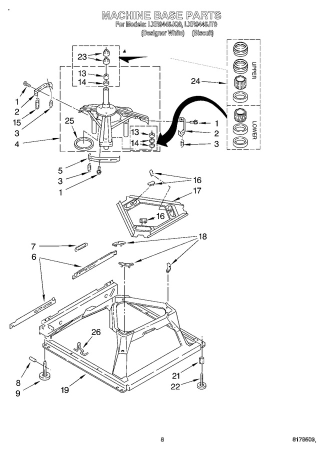 Diagram for LXR9445JT0