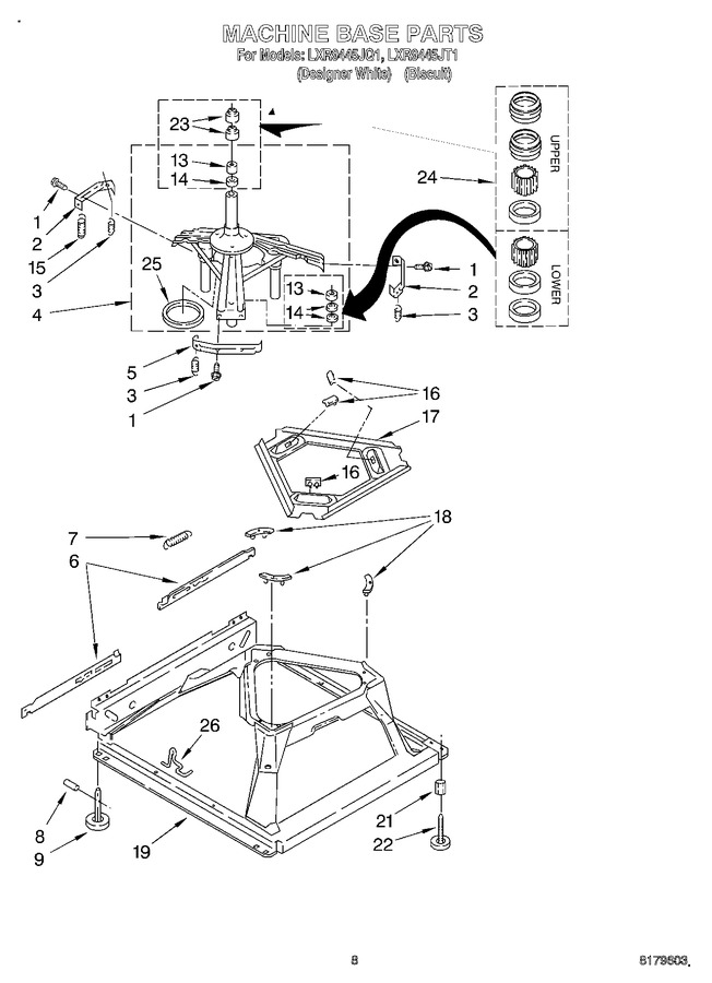 Diagram for LXR9445JT1