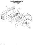 Diagram for 02 - Control Panel Parts