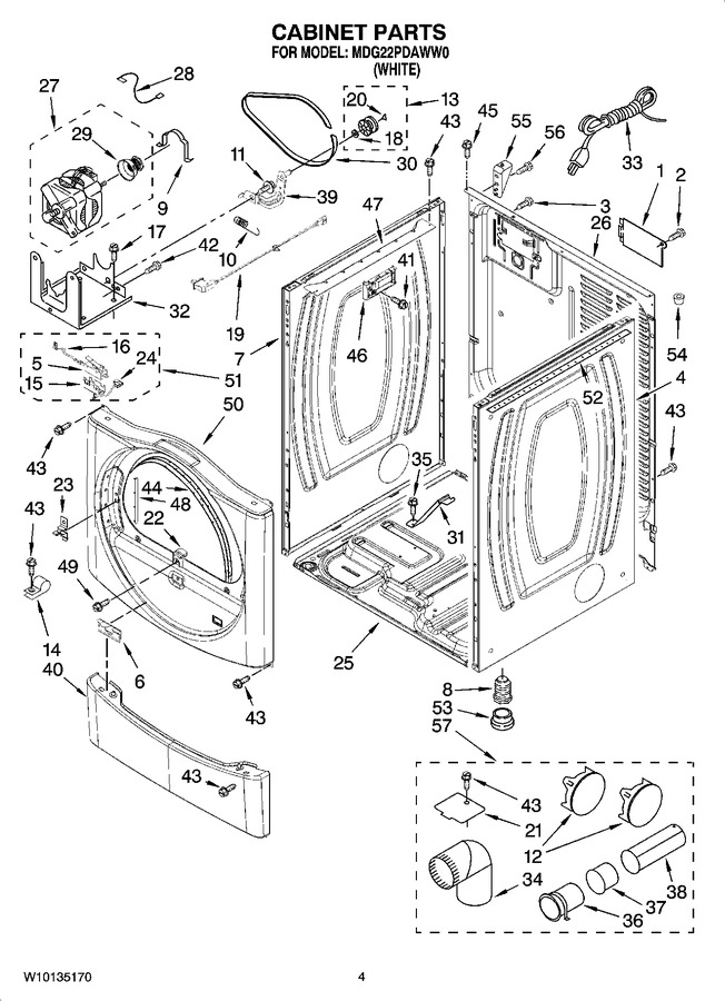 Diagram for MDG22PDAWW0