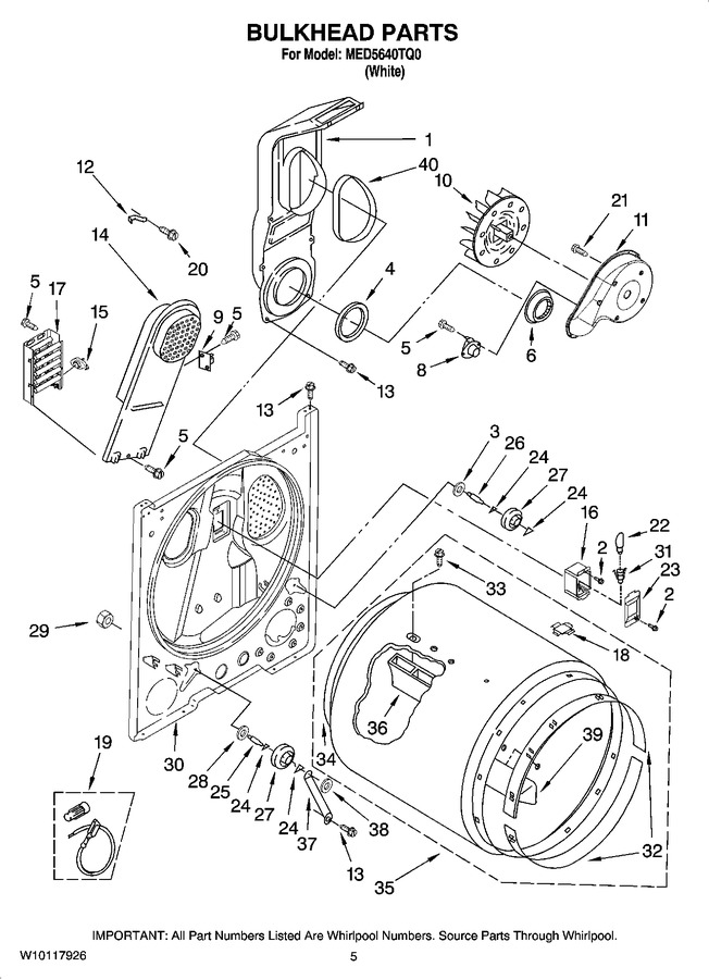 Diagram for MED5640TQ0